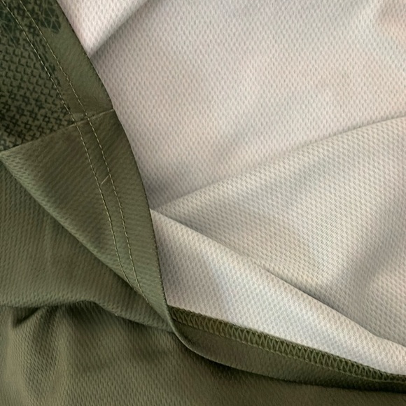 Bass Pro Shops Olive Camo Long Sleeve tech fabric shirt - Picture 15 of 15